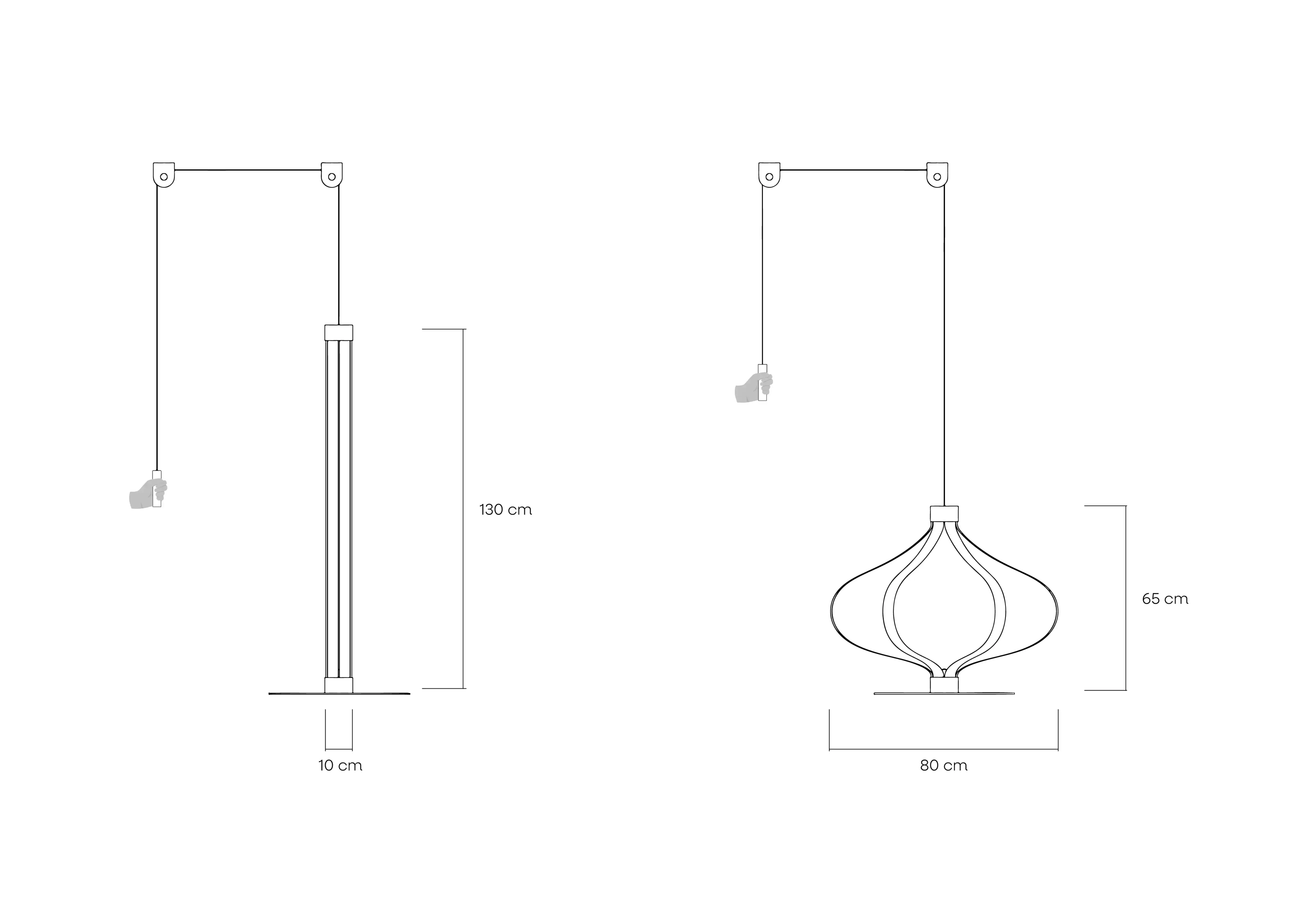 LED LAMP MEDUSA — How it works