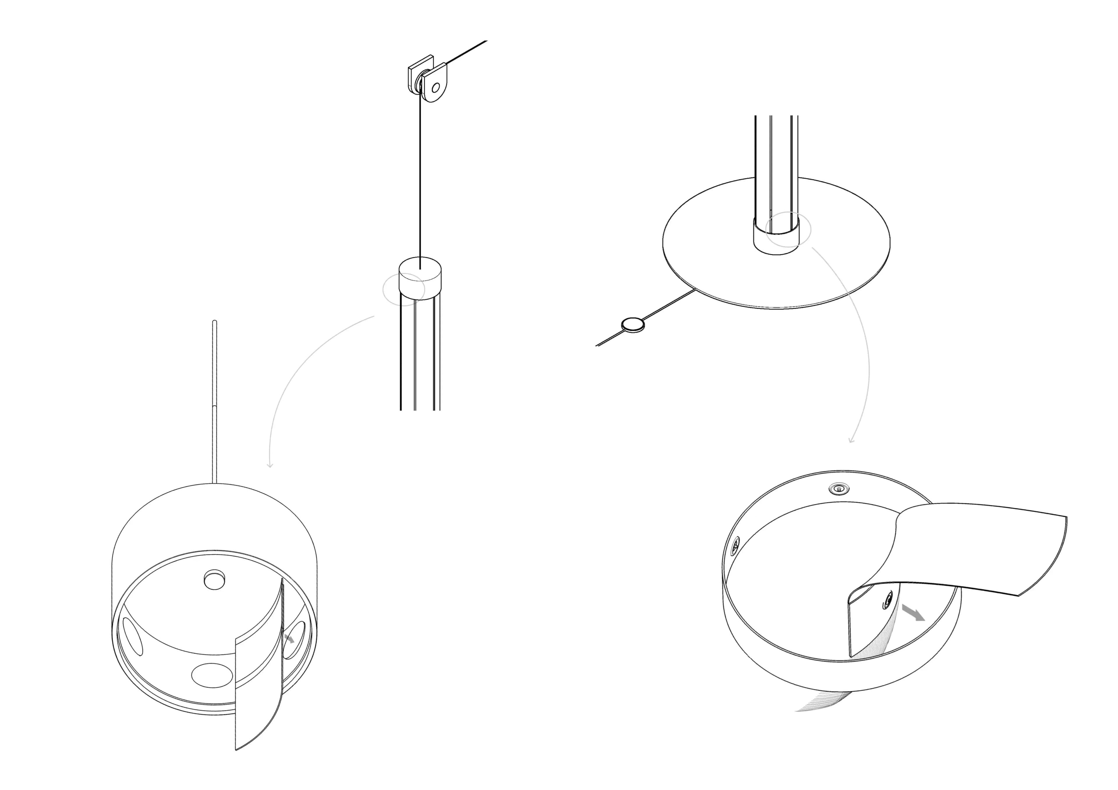 LED LAMP MEDUSA — How it works